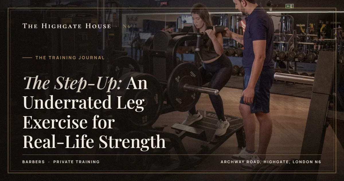 The Step-Up: An Underrated Leg Exercise for Real-Life Strength - The Training Journal, The Highgate House, Highgate N6