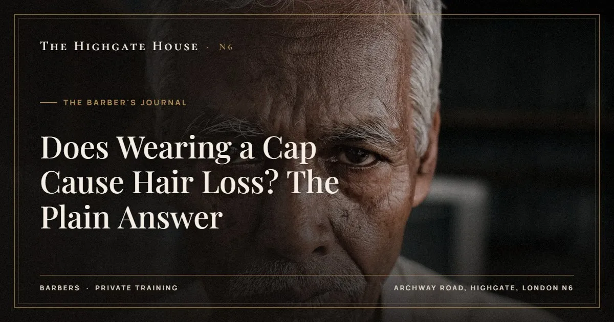 Does Wearing a Cap Cause Hair Loss? The Plain Answer - The Barber's Journal, The Highgate House, Highgate N6