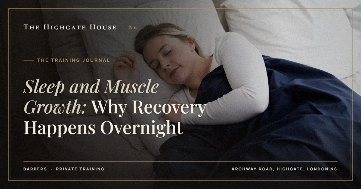 Sleep and Muscle Growth: Why Recovery Happens Overnight - The Training Journal, The Highgate House, Highgate N6