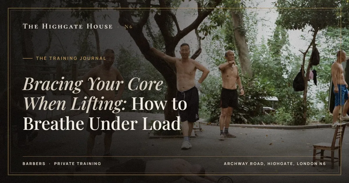 Bracing Your Core When Lifting: How to Breathe Under Load - The Training Journal, The Highgate House, Highgate N6