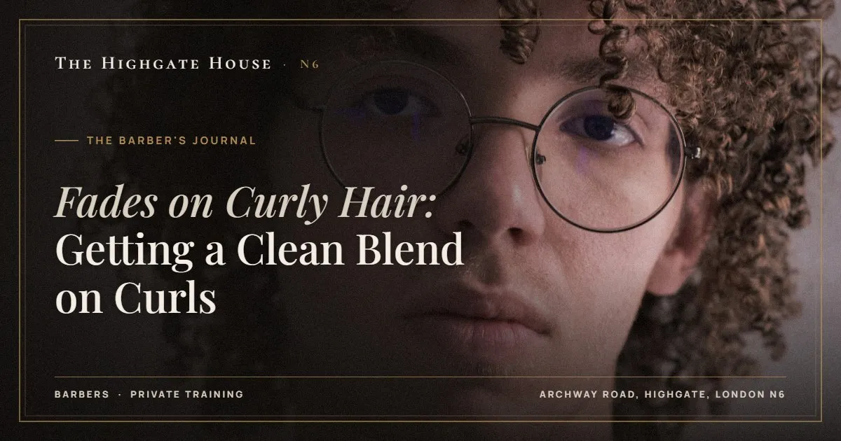 Fades on Curly Hair: Getting a Clean Blend on Curls - The Barber's Journal, The Highgate House, Highgate N6
