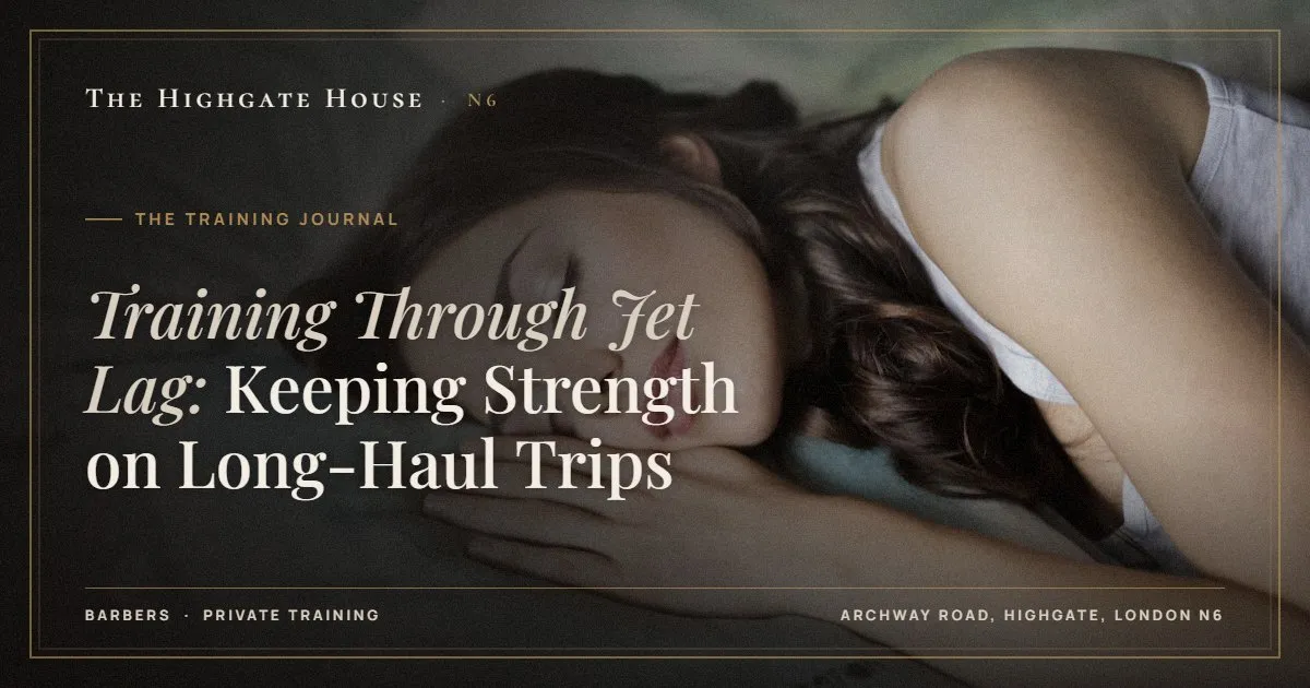 Training Through Jet Lag: Keeping Strength on Long-Haul Trips - The Training Journal, The Highgate House, Highgate N6