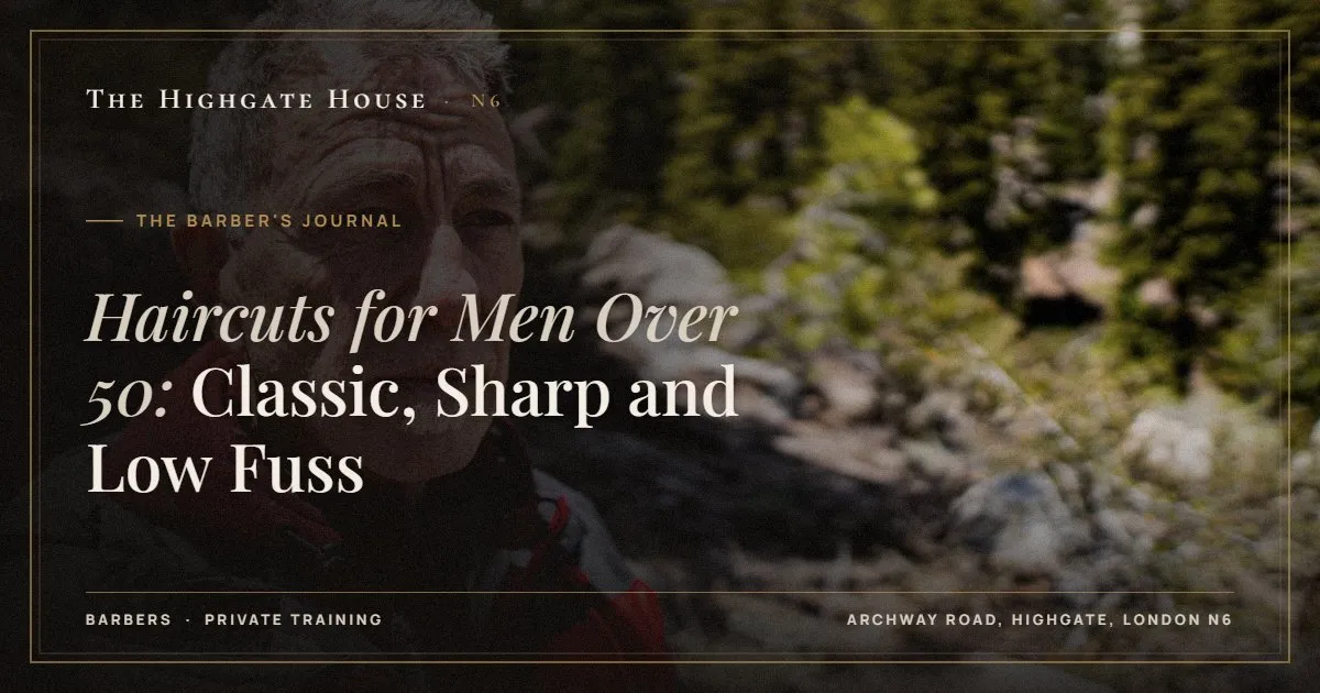 Haircuts for Men Over 50: Classic, Sharp and Low Fuss - The Barber's Journal, The Highgate House, Highgate N6