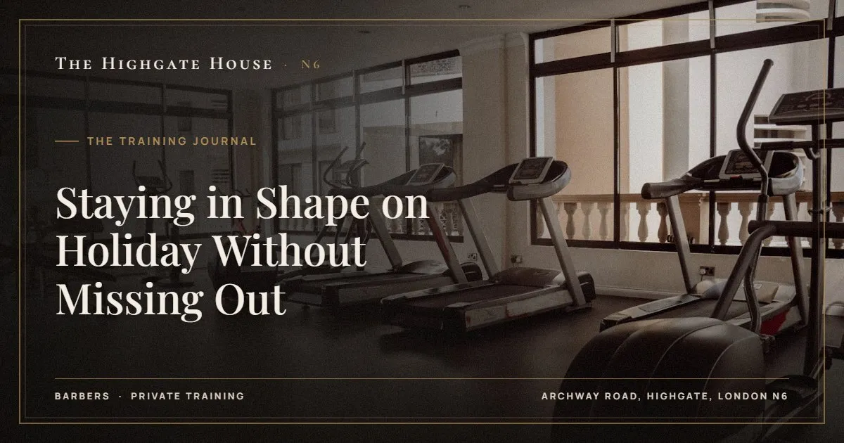 Staying in Shape on Holiday Without Missing Out - The Training Journal, The Highgate House, Highgate N6