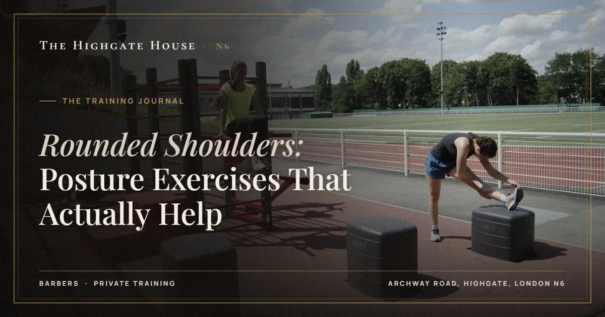 Rounded Shoulders: Posture Exercises That Actually Help - The Training Journal, The Highgate House, Highgate N6