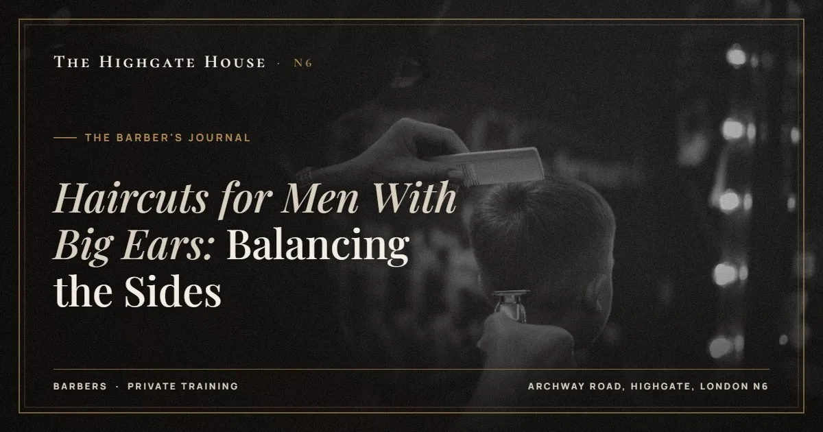 Haircuts for Men With Big Ears: Balancing the Sides - The Barber's Journal, The Highgate House, Highgate N6