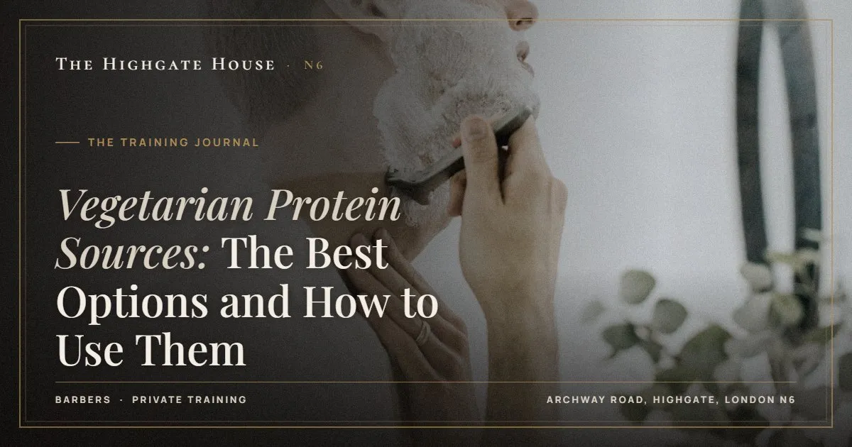 Vegetarian Protein Sources: The Best Options and How to Use Them - The Training Journal, The Highgate House, Highgate N6