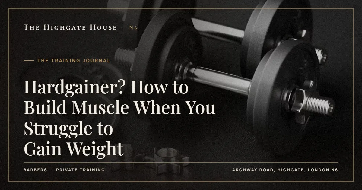 Hardgainer? How to Build Muscle When You Struggle to Gain Weight - The Training Journal, The Highgate House, Highgate N6