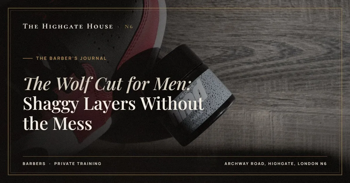 The Wolf Cut for Men: Shaggy Layers Without the Mess - The Barber's Journal, The Highgate House, Highgate N6