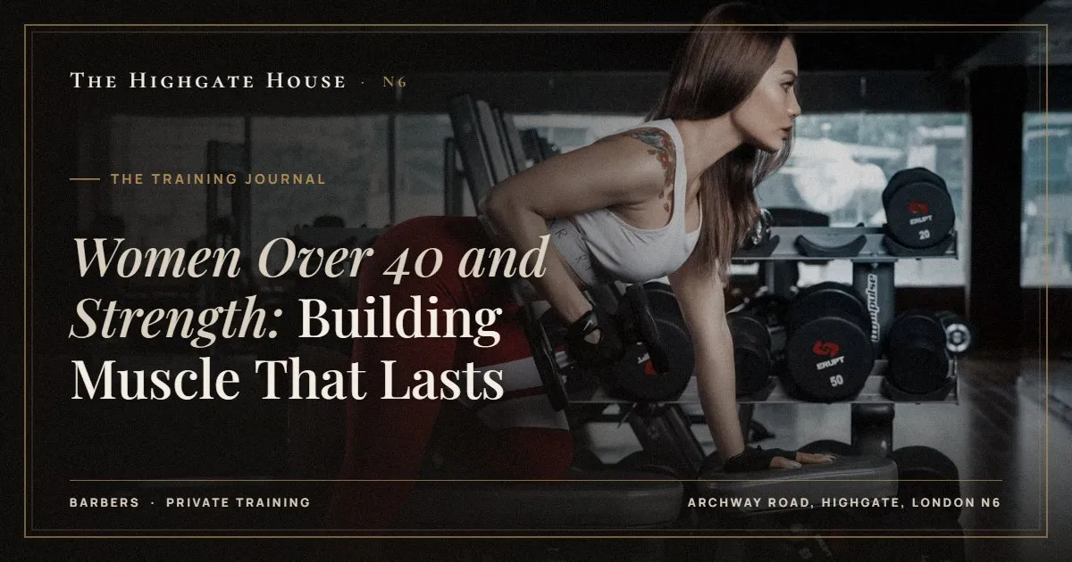 Women Over 40 and Strength: Building Muscle That Lasts - The Training Journal, The Highgate House, Highgate N6