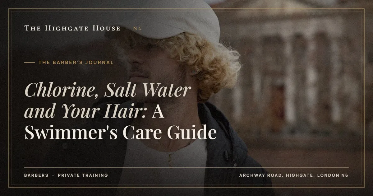 Chlorine, Salt Water and Your Hair: A Swimmer's Care Guide - The Barber's Journal, The Highgate House, Highgate N6