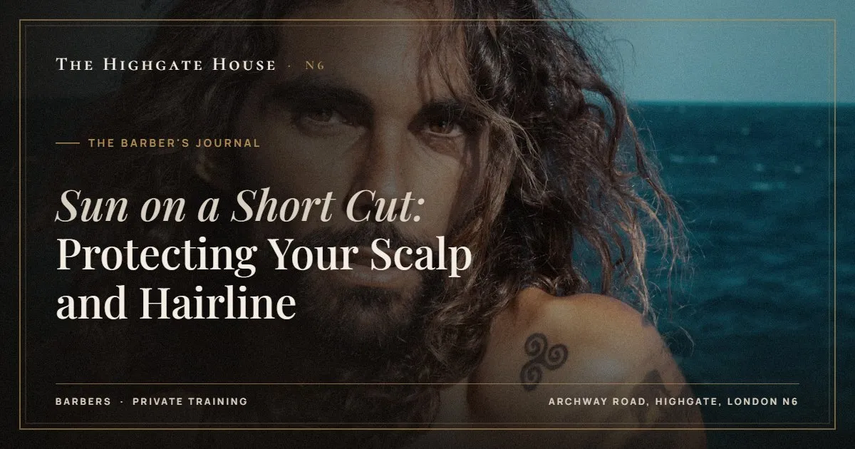 Sun on a Short Cut: Protecting Your Scalp and Hairline - The Barber's Journal, The Highgate House, Highgate N6