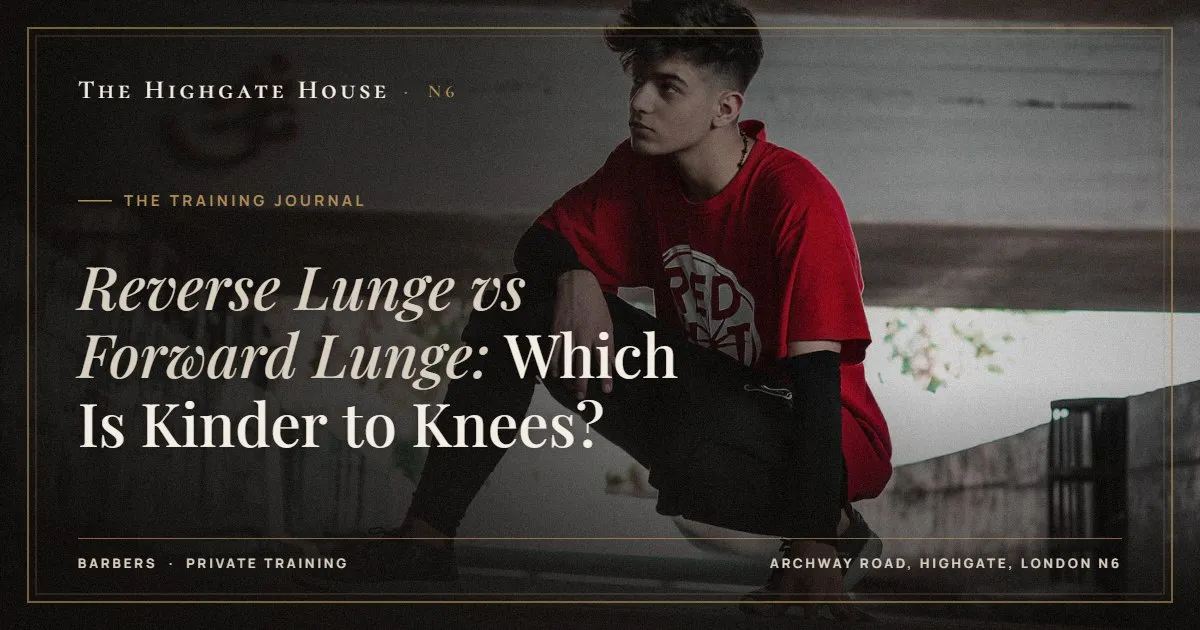 Reverse Lunge vs Forward Lunge: Which Is Kinder to Knees? - The Training Journal, The Highgate House, Highgate N6
