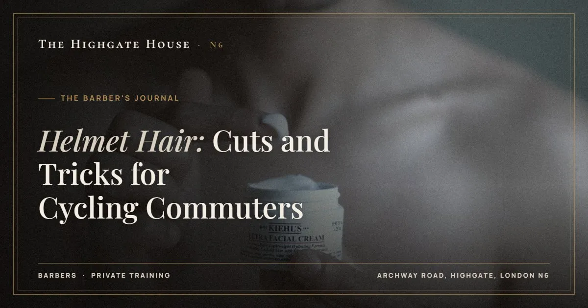 Helmet Hair: Cuts and Tricks for Cycling Commuters - The Barber's Journal, The Highgate House, Highgate N6