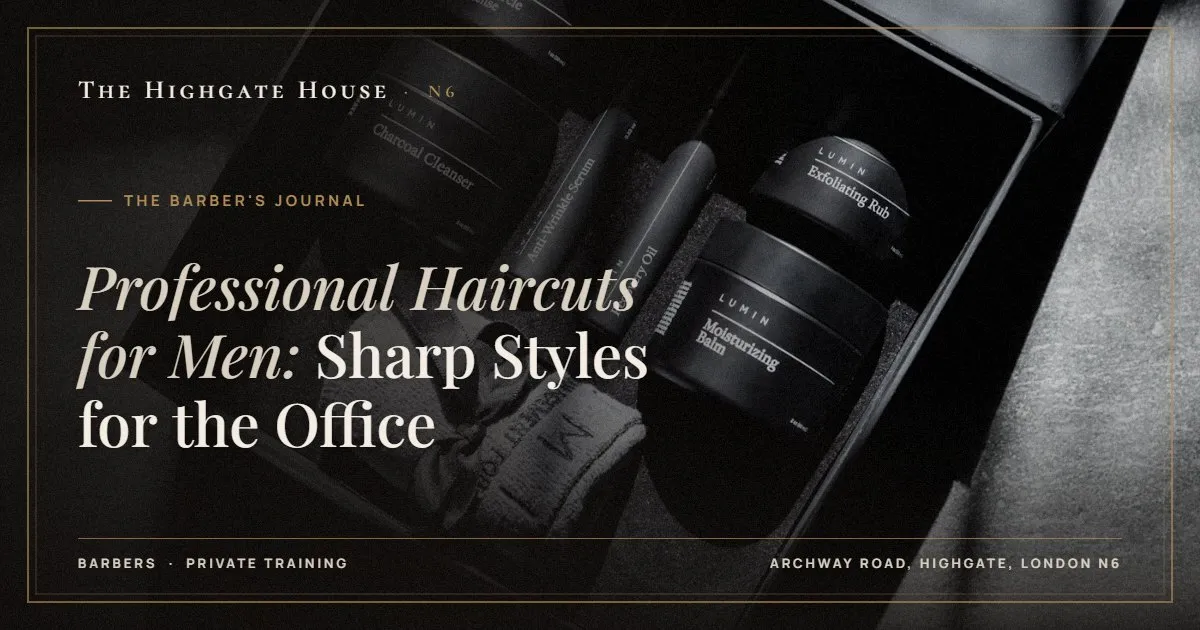 Professional Haircuts for Men: Sharp Styles for the Office - The Barber's Journal, The Highgate House, Highgate N6
