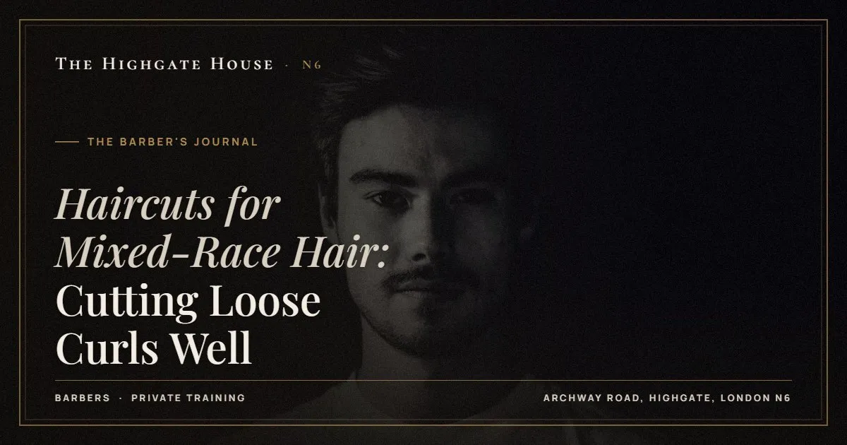 Haircuts for Mixed-Race Hair: Cutting Loose Curls Well - The Barber's Journal, The Highgate House, Highgate N6