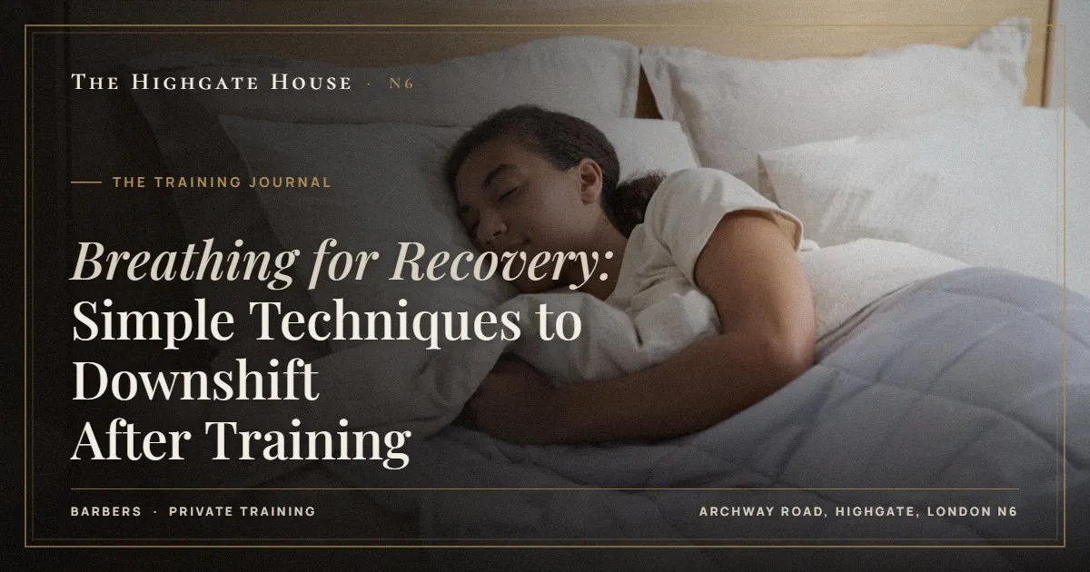 Breathing for Recovery: Simple Techniques to Downshift After Training - The Training Journal, The Highgate House, Highgate N6