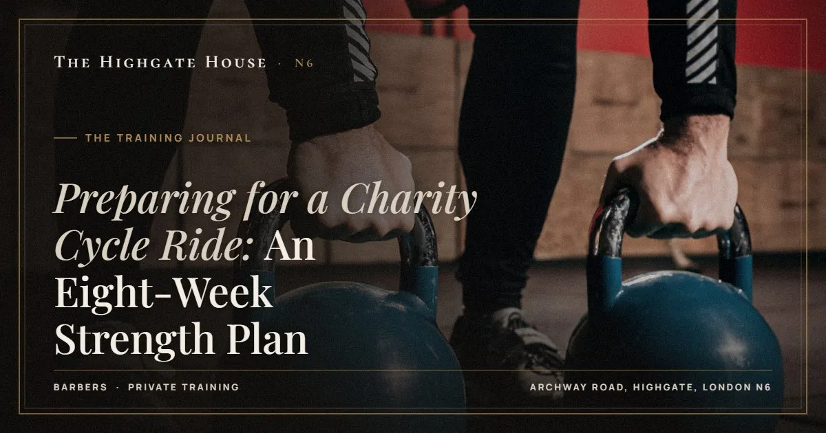 Preparing for a Charity Cycle Ride: An Eight-Week Strength Plan - The Training Journal, The Highgate House, Highgate N6