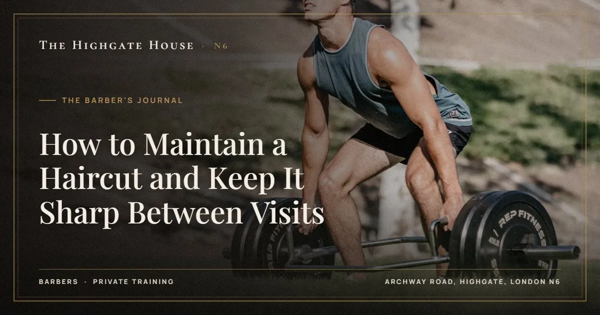 How to Maintain a Haircut and Keep It Sharp Between Visits - The Barber's Journal, The Highgate House, Highgate N6