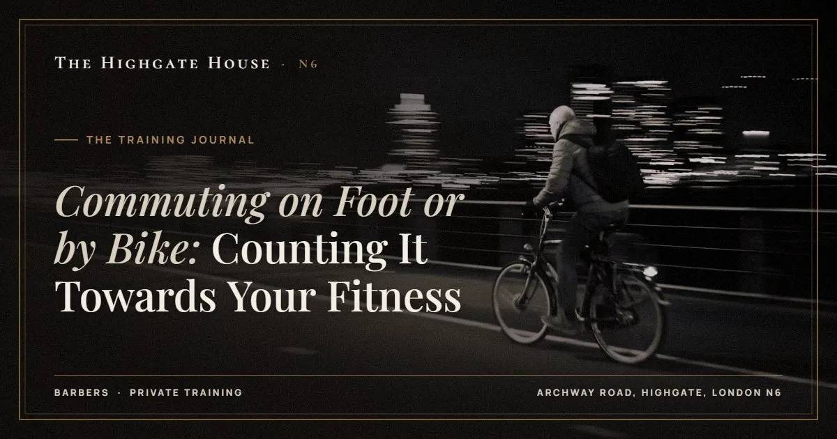Commuting on Foot or by Bike: Counting It Towards Your Fitness - The Training Journal, The Highgate House, Highgate N6