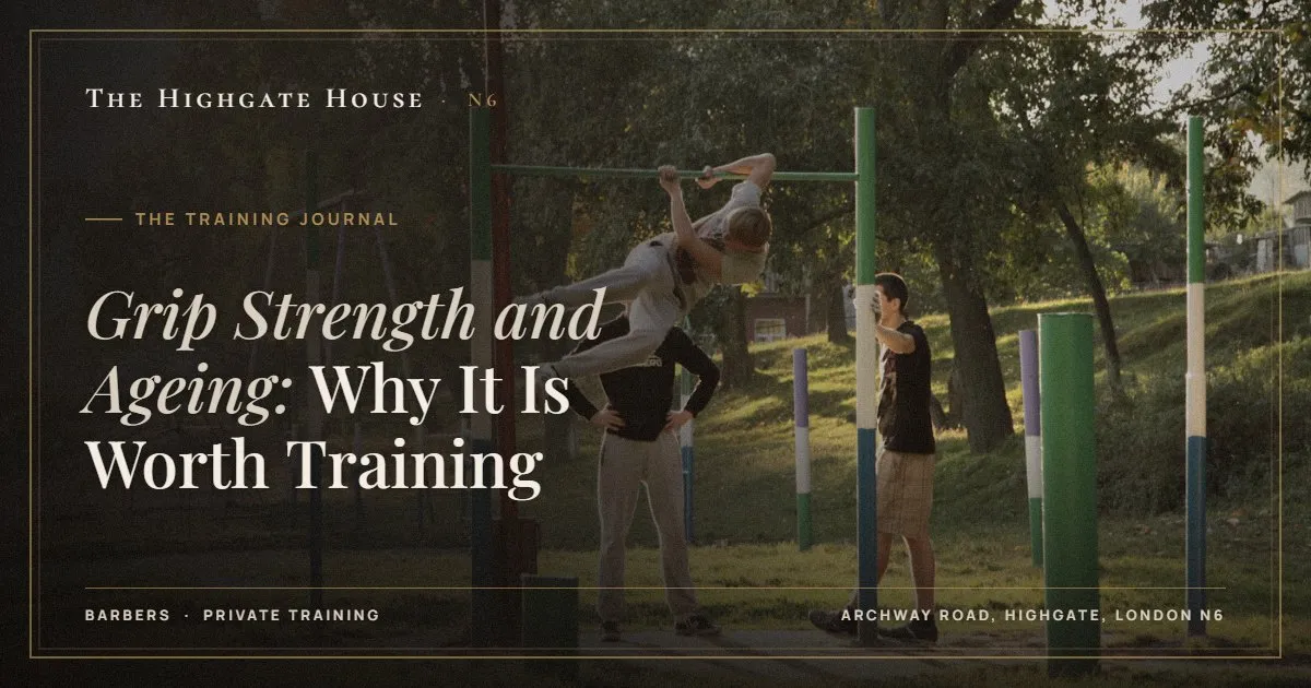 Grip Strength and Ageing: Why It Is Worth Training - The Training Journal, The Highgate House, Highgate N6