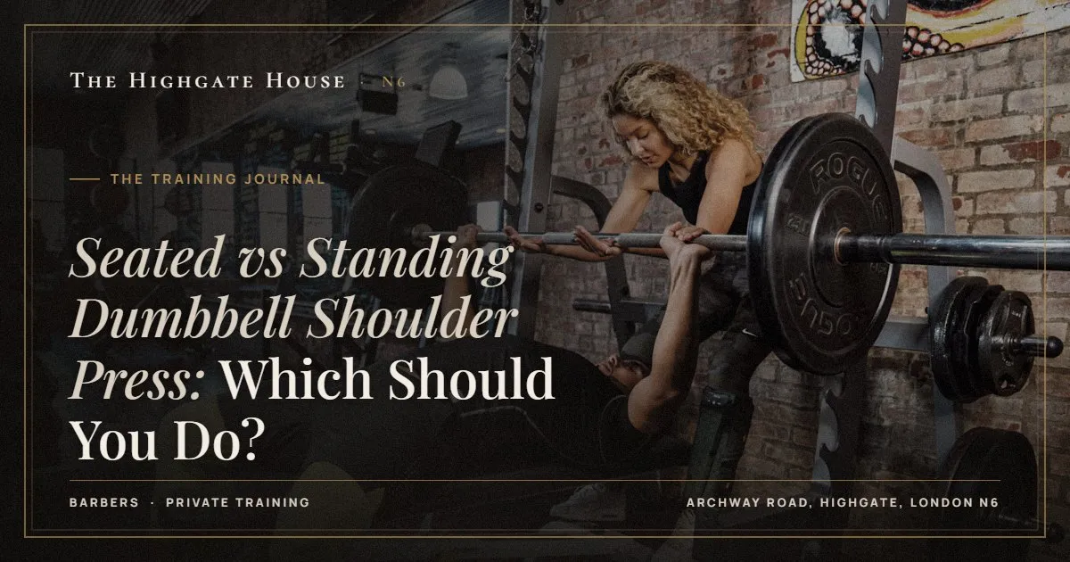 Seated vs Standing Dumbbell Shoulder Press: Which Should You Do?