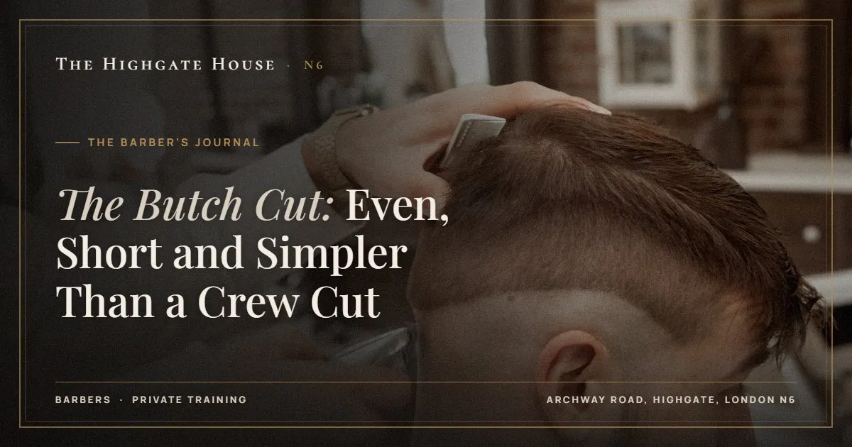 The Butch Cut: Even, Short and Simpler Than a Crew Cut