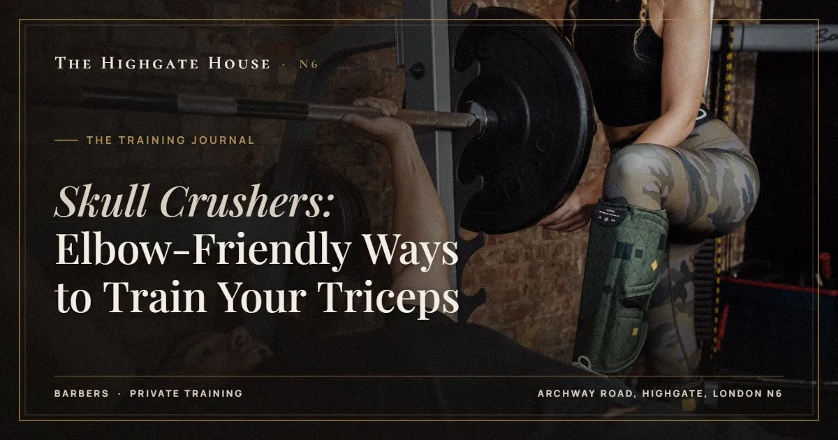 Skull Crushers: Elbow-Friendly Ways to Train Your Triceps - The Training Journal, The Highgate House, Highgate N6