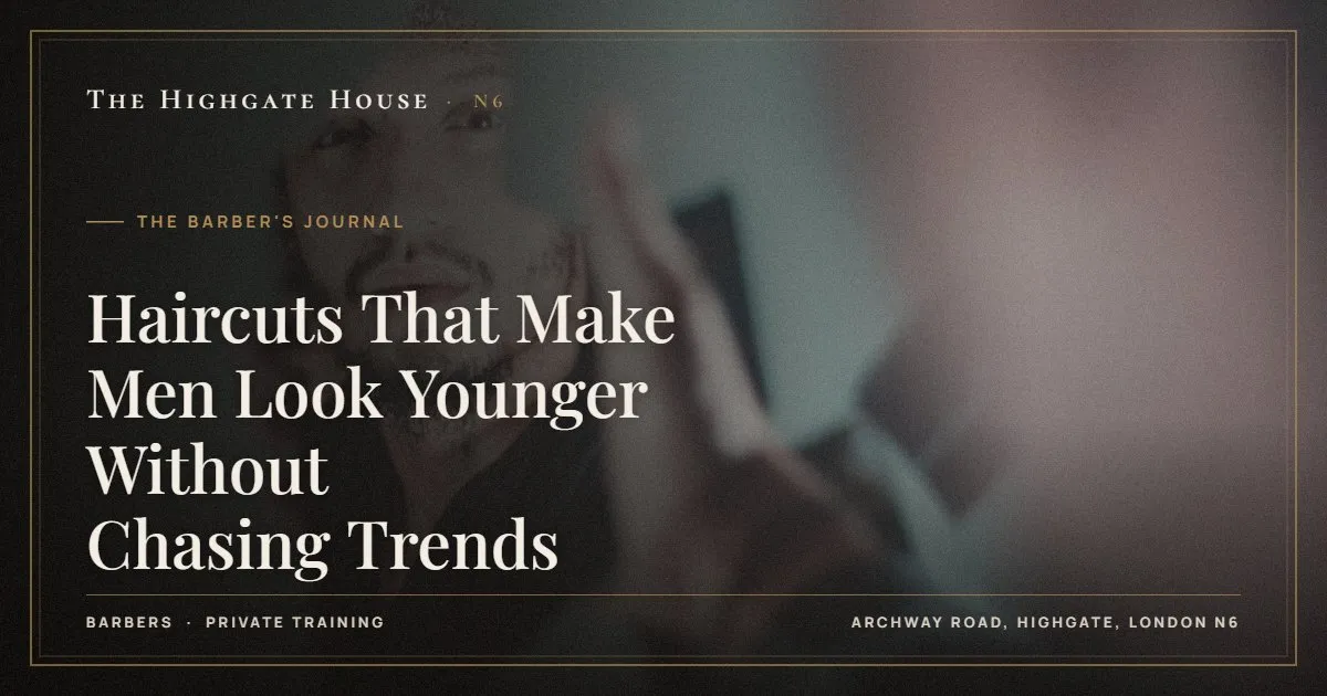 Haircuts That Make Men Look Younger Without Chasing Trends - The Barber's Journal, The Highgate House, Highgate N6