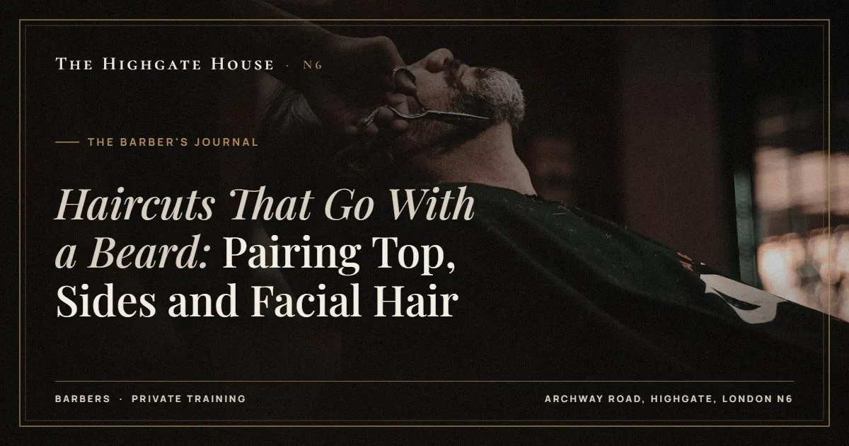 Haircuts That Go With a Beard: Pairing Top, Sides and Facial Hair - The Barber's Journal, The Highgate House, Highgate N6