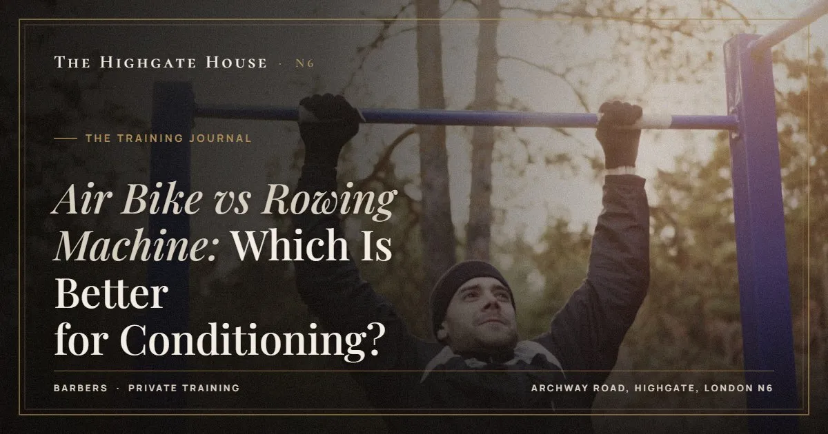 Air Bike vs Rowing Machine: Which Is Better for Conditioning? - The Training Journal, The Highgate House, Highgate N6