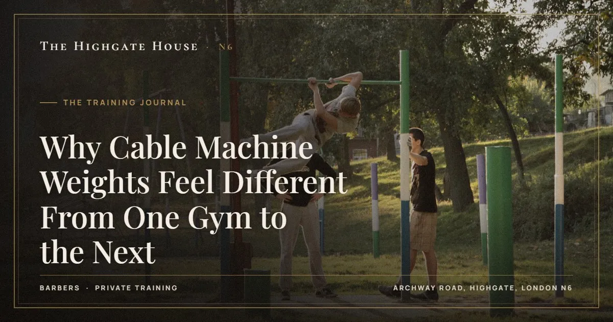 Why Cable Machine Weights Feel Different From One Gym to the Next - The Training Journal, The Highgate House, Highgate N6