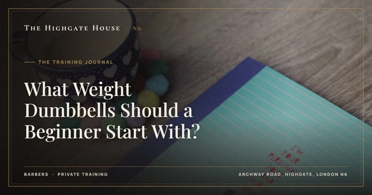 What Weight Dumbbells Should a Beginner Start With? - The Training Journal, The Highgate House, Highgate N6
