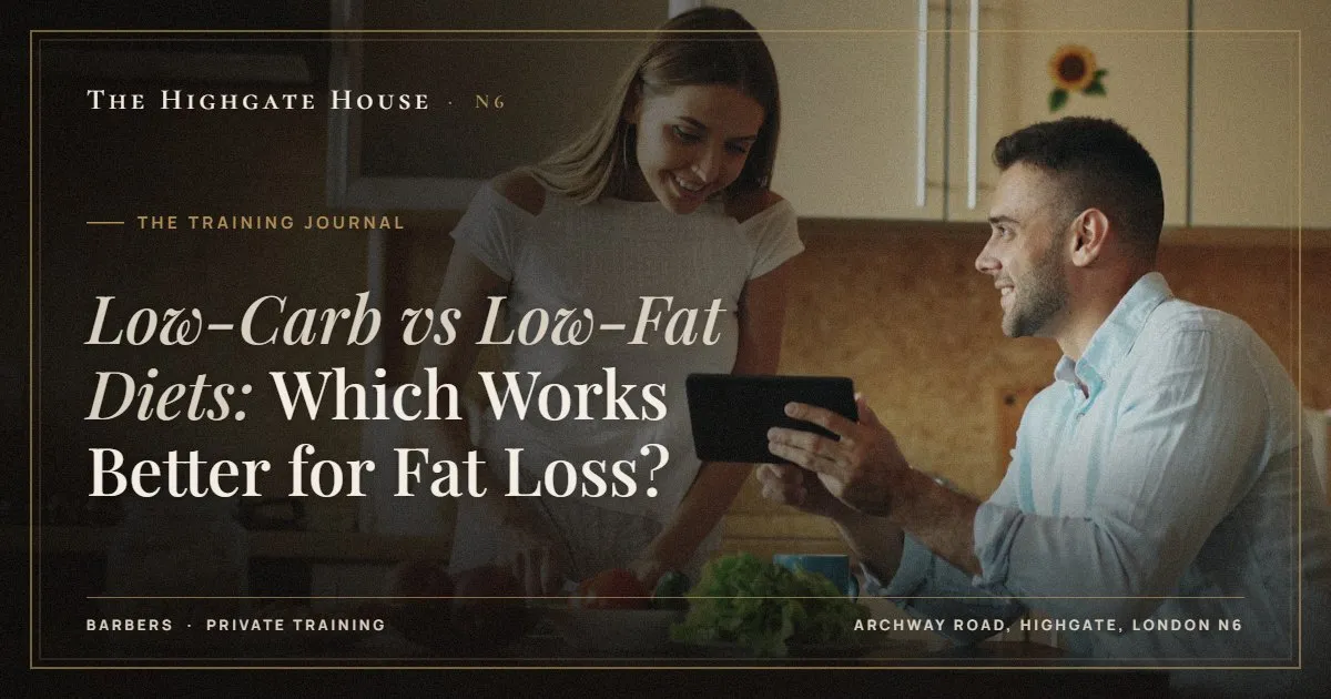 Low-Carb vs Low-Fat Diets: Which Works Better for Fat Loss? - The Training Journal, The Highgate House, Highgate N6