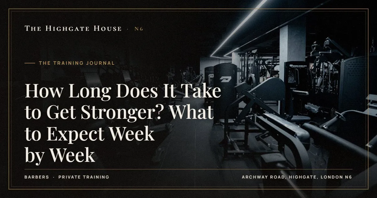 How Long Does It Take to Get Stronger? What to Expect Week by Week - The Training Journal, The Highgate House, Highgate N6