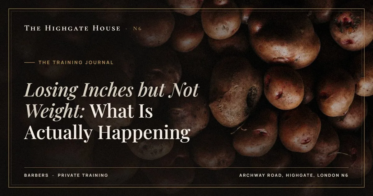 Losing Inches but Not Weight: What Is Actually Happening - The Training Journal, The Highgate House, Highgate N6