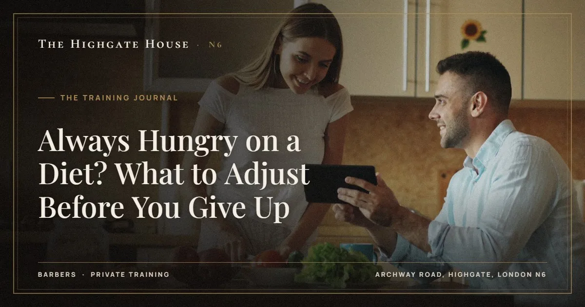 Always Hungry on a Diet? What to Adjust Before You Give Up - The Training Journal, The Highgate House, Highgate N6
