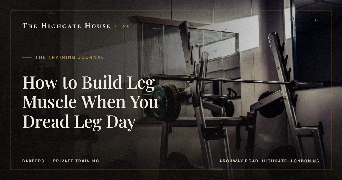 How to Build Leg Muscle When You Dread Leg Day - The Training Journal, The Highgate House, Highgate N6