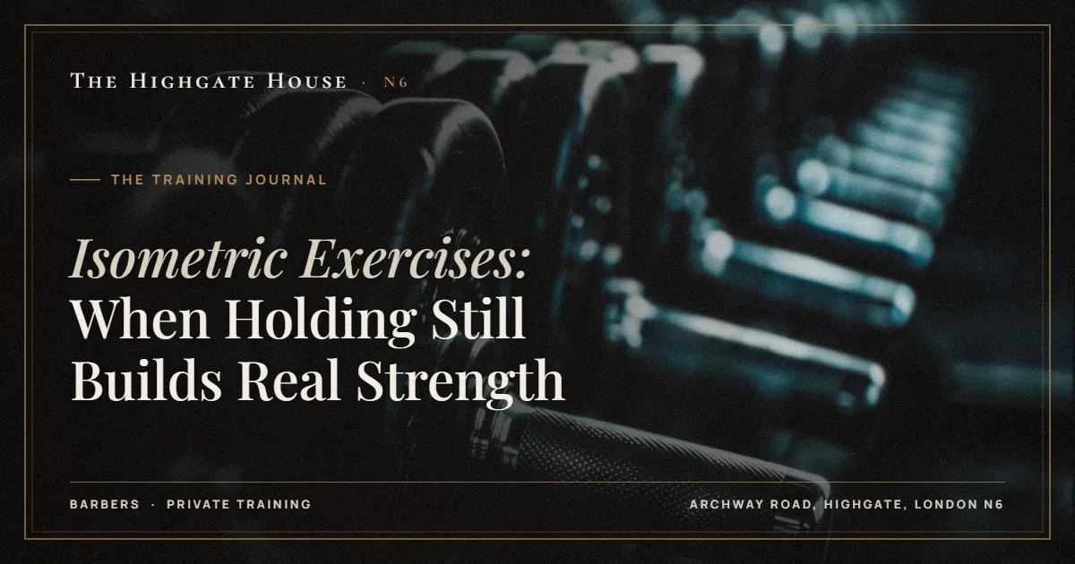 Isometric Exercises: When Holding Still Builds Real Strength - The Training Journal, The Highgate House, Highgate N6