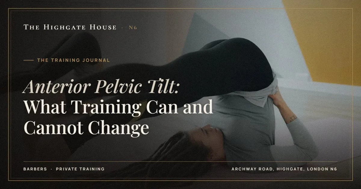 Anterior Pelvic Tilt: What Training Can and Cannot Change - The Training Journal, The Highgate House, Highgate N6