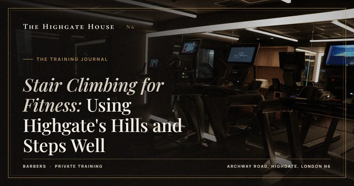 Stair Climbing for Fitness: Using Highgate's Hills and Steps Well - The Training Journal, The Highgate House, Highgate N6