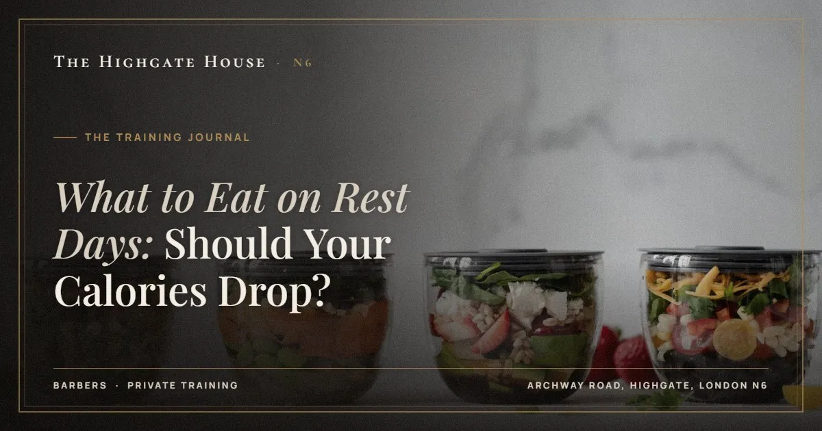 What to Eat on Rest Days: Should Your Calories Drop? - The Training Journal, The Highgate House, Highgate N6