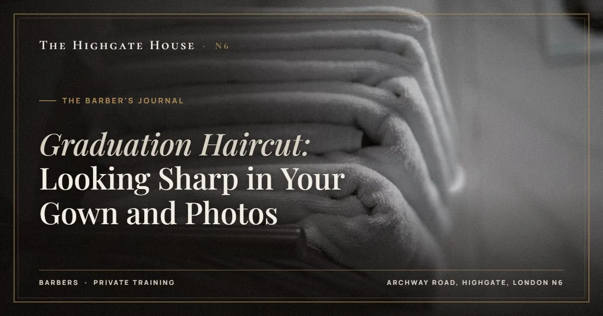 Graduation Haircut: Looking Sharp in Your Gown and Photos - The Barber's Journal, The Highgate House, Highgate N6