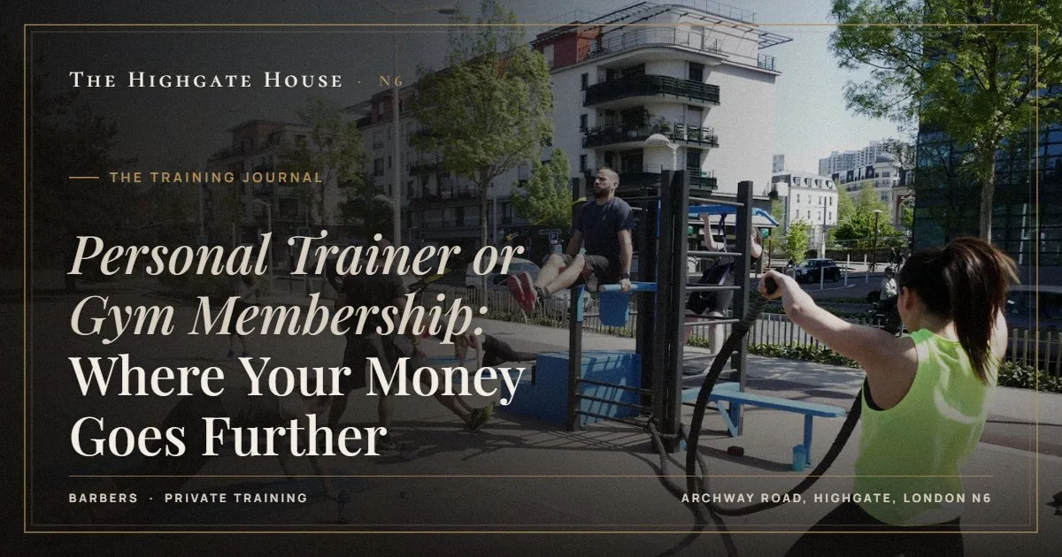 Personal Trainer or Gym Membership: Where Your Money Goes Further - The Training Journal, The Highgate House, Highgate N6