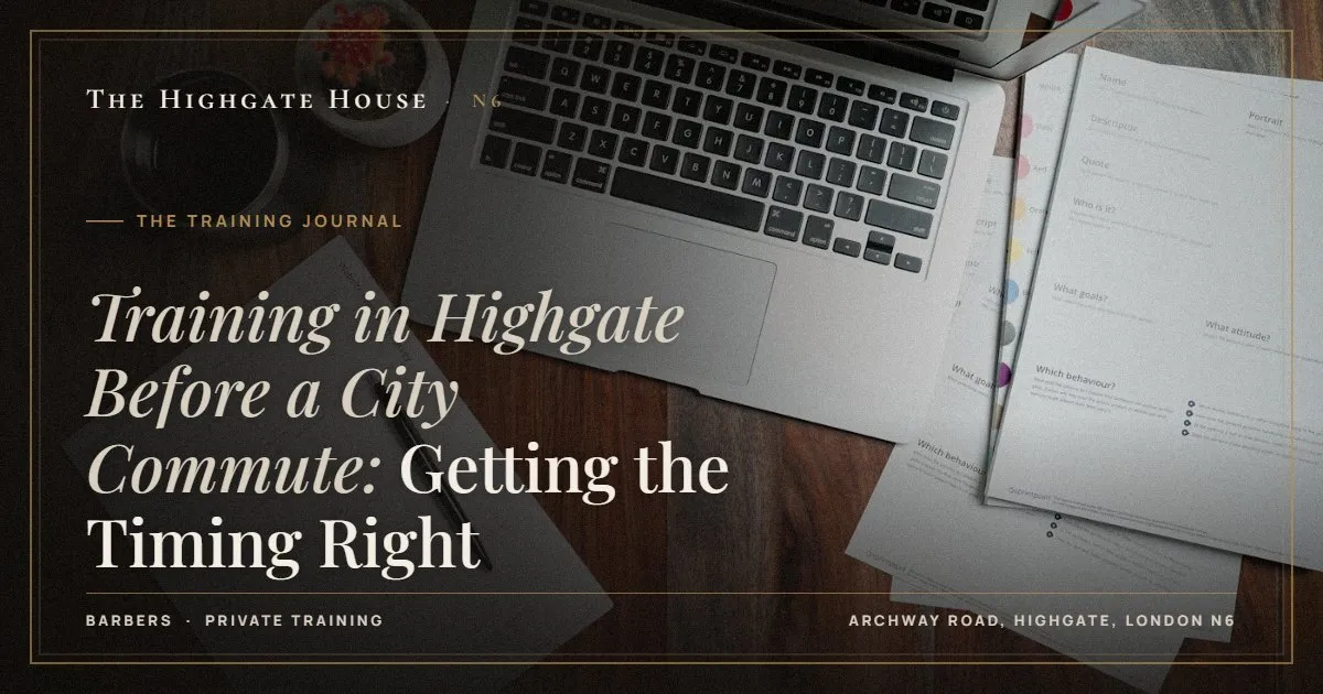 Training in Highgate Before a City Commute: Getting the Timing Right - The Training Journal, The Highgate House, Highgate N6