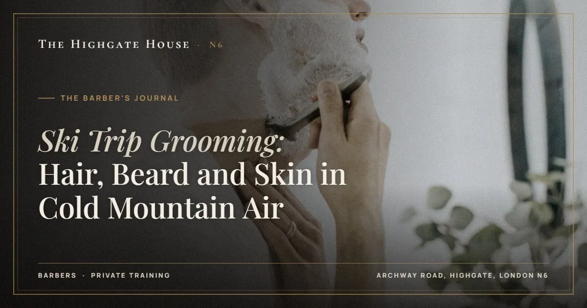 Ski Trip Grooming: Hair, Beard and Skin in Cold Mountain Air - The Barber's Journal, The Highgate House, Highgate N6