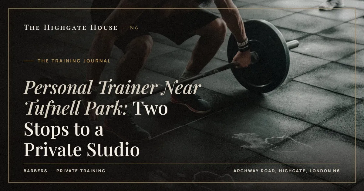 Personal Trainer Near Tufnell Park: Two Stops to a Private Studio - The Training Journal, The Highgate House, Highgate N6