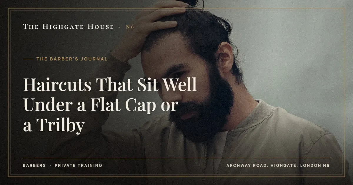 Haircuts That Sit Well Under a Flat Cap or a Trilby - The Barber's Journal, The Highgate House, Highgate N6
