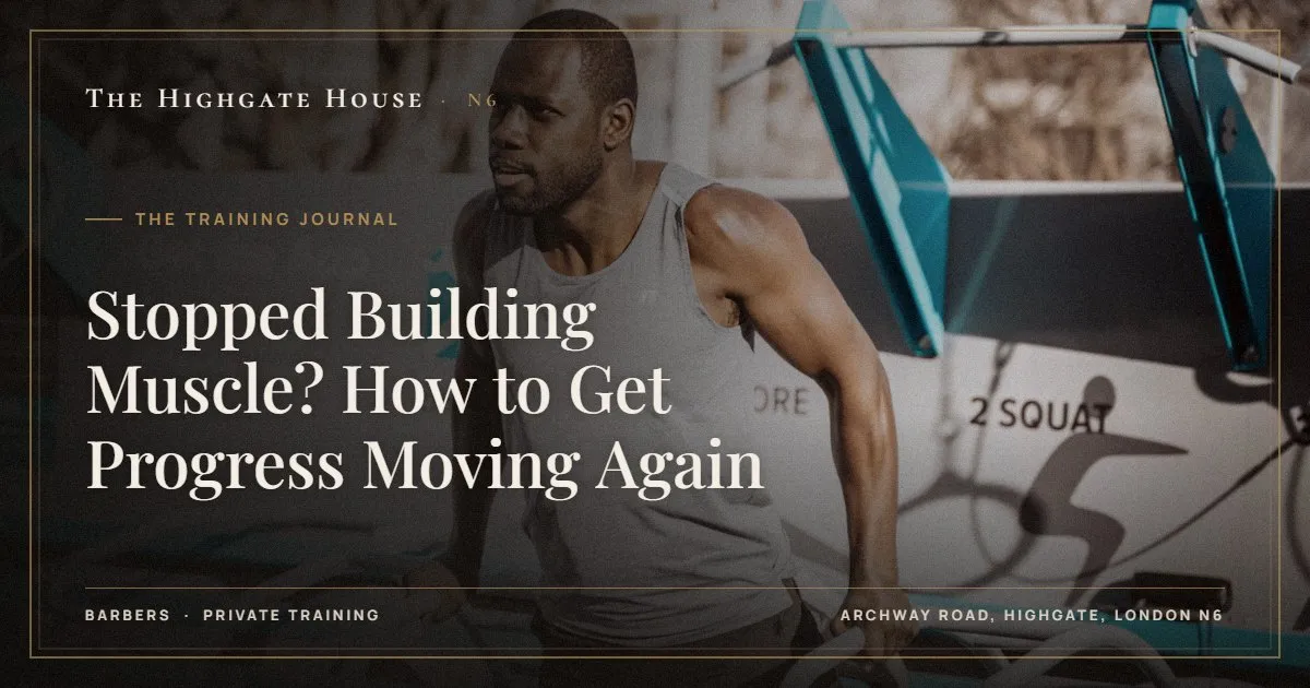 Stopped Building Muscle? How to Get Progress Moving Again - The Training Journal, The Highgate House, Highgate N6