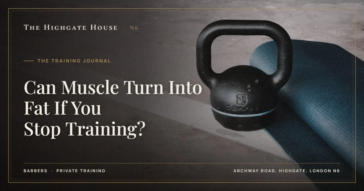 Can Muscle Turn Into Fat If You Stop Training? - The Training Journal, The Highgate House, Highgate N6